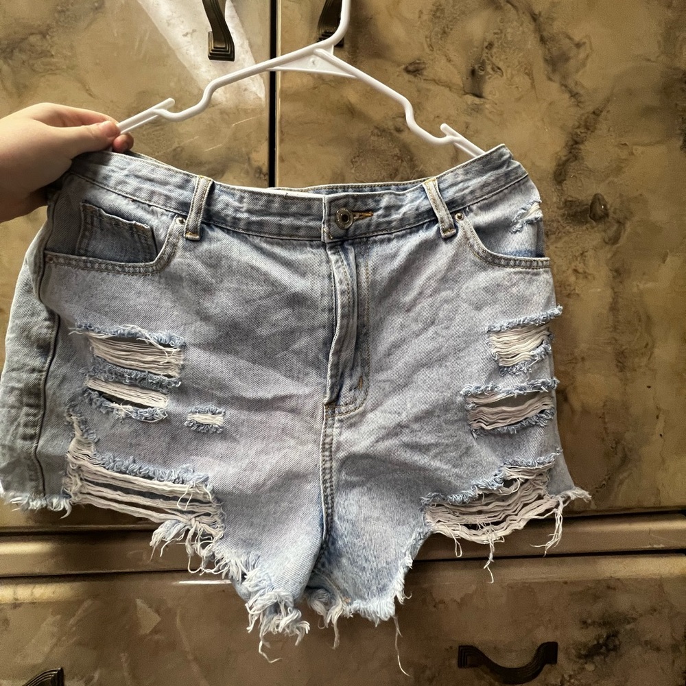 shein jean shorts